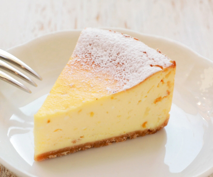 ゆずベイクドチーズケーキ