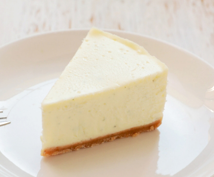 ダナブルーのレアチーズケーキ