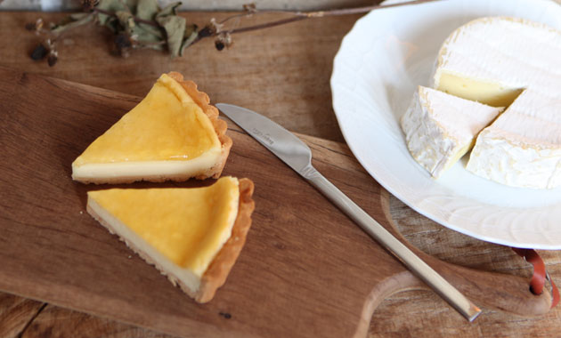 カマンベールチーズタルト